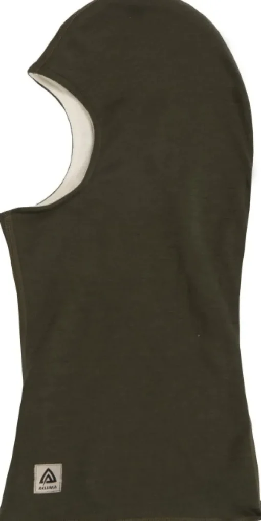 Balaclava 2-puoleinen Olive Night/Nature-Aclima Hot