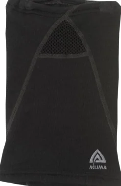 DoubleWool Neckgaiter Jet Black-Aclima Clearance