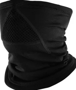 DoubleWool Neckgaiter Jet Black-Aclima Clearance