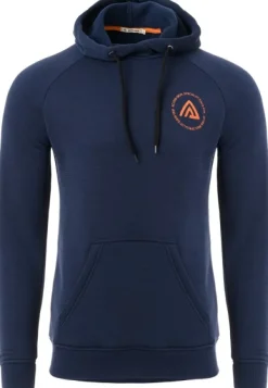 FleeceWool V2 Hoodie merinohuppari, tummansininen-Aclima Outlet