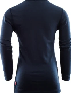 Aclima Kids LightWool Crew Neck Shirt Navy Blazer Clearance