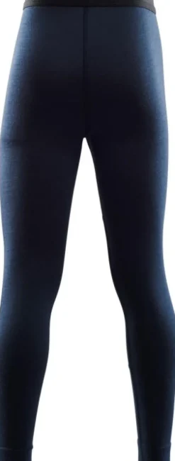 Kids LightWool Longs lasten merinovillakalsarit, Navy Blazer-Aclima New