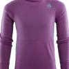 Aclima Kids WarmWool lasten merinohuppari, Sunset Purple/Reef Waters Discount