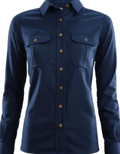 LeisureWool ReBorn naisten paita, tummansininen-Aclima New