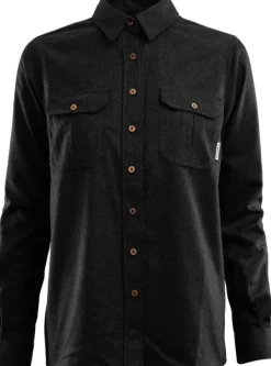 LeisureWool ReBorn naisten paita, tummanharmaa-Aclima Clearance