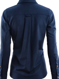 LeisureWool ReBorn naisten paita, tummansininen-Aclima New
