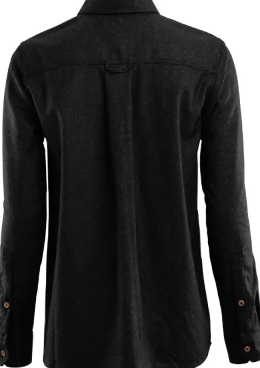 LeisureWool ReBorn naisten paita, tummanharmaa-Aclima Clearance