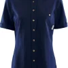 Aclima LeisureWool Short Sleeve naisten paita, tummansininen Hot