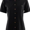Aclima LeisureWool Short Sleeve naisten paita, musta Sale