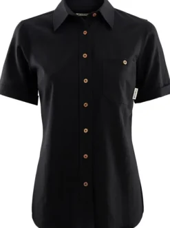 Aclima LeisureWool Short Sleeve naisten paita, musta Sale