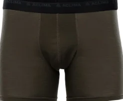 Aclima LightWool 140 Boxer miesten bokserit, maastonvihreä Outlet