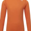 Aclima LightWool 140 Crewneck Children Orange Tiger Fashion