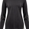 Aclima LightWool 180 Crewneck naisten pitkähihainen paita, tummanharmaa Best