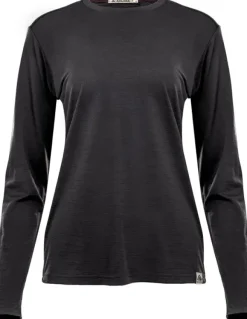 Aclima LightWool 180 Crewneck naisten pitkähihainen paita, tummanharmaa Best