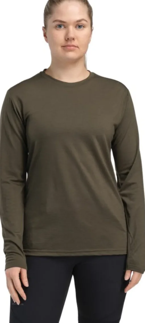 Aclima LightWool 180 Crewneck naisten kerrastopaita, Tarmac Clearance