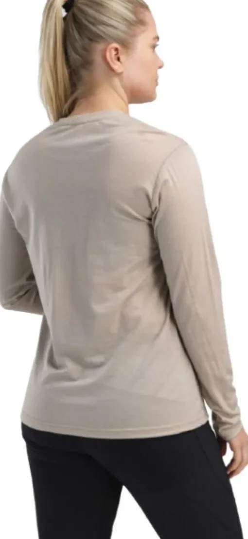 LightWool 180 Crewneck W's Simply Taupe-Aclima Sale