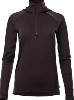 Aclima LightWool 180 Hoodie W's Chocolate Plum Sale