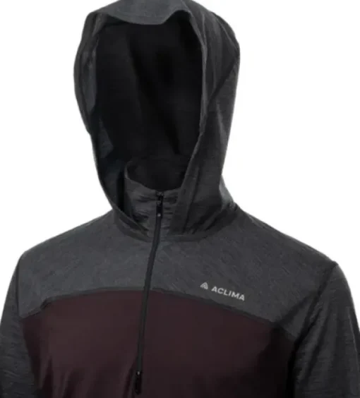 LightWool 180 Hoodie M's Chocolate Plum / Marengo-Aclima Discount