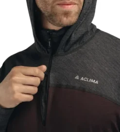 LightWool 180 Hoodie M's Chocolate Plum / Marengo-Aclima Discount