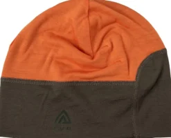 LightWool 140 Hunting Beanie metsästyspipo, oranssi/maastonvihreä-Aclima Outlet