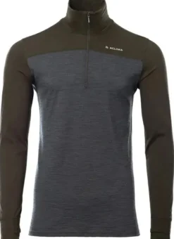 Aclima LightWool 180 Polo w/ zip M's Tarmac / Marengo Best
