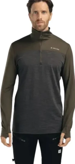 Aclima LightWool 180 Polo w/ zip M's Tarmac / Marengo Best