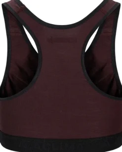 LightWool 180 Sports Top naisten urheiluliivit, viininpunainen-Aclima Best
