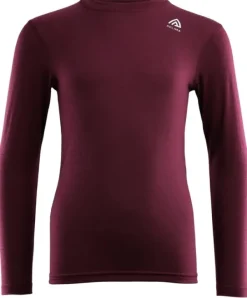 Lightwool Crewneck Junior merinopaita, Zinfandel-Aclima Hot
