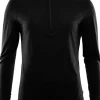 LightWool Hoodie naisten kerrastopaita, Jet Black-Aclima Outlet