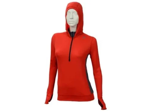 LightWool Hoodie naisten kerrastopaita, Jet Black-Aclima Outlet