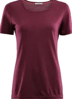 LightWool naisten t-paita, Zinfandel-Aclima Outlet