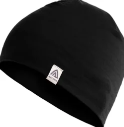Aclima LightWool Relaxed Beanie merinovillainen pipo, musta New