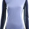 Aclima LightWool Sportshirt naisten merinovillainen kerrastopaita, monivärinen Hot