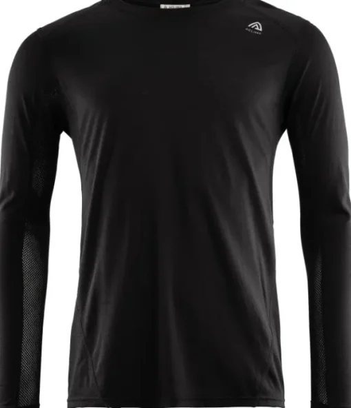 Lightwool Sportshirt merinovillainen paita, musta-Aclima Sale