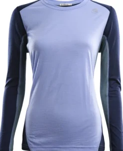 Aclima LightWool Sportshirt naisten merinovillainen kerrastopaita, monivärinen Hot