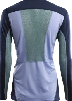 Aclima LightWool Sportshirt naisten merinovillainen kerrastopaita, monivärinen Hot