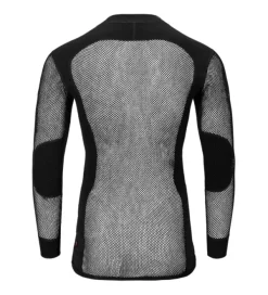 verkkokerrasto WoolNet Crewneck + Longs Jet miesten, musta-Aclima Discount