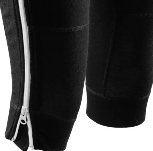 Aclima WarmWool 3/4 Summit Longs Woman naisten kerrastohousut, musta Best