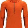 Aclima WarmWool Hoodsweater w/Zip kerrastopaita, Gold Flame/Jet Black Best