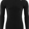 WarmWool Hoodsweater V2 merinohuppari, Jet Black-Aclima Outlet