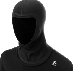 WarmWool Hoodsweater V2 merinohuppari, Jet Black-Aclima Outlet