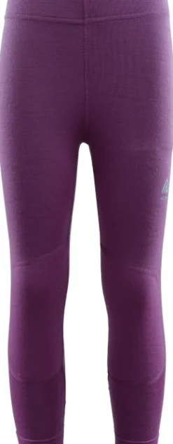 Aclima WarmWool lasten kerrastohousut, Sunset Purple Clearance