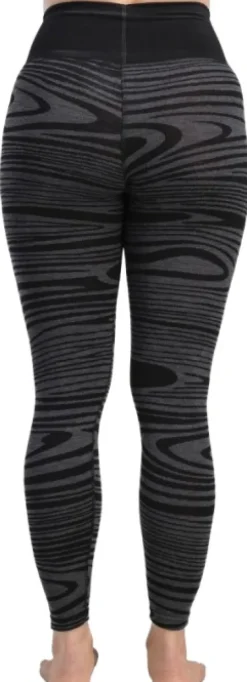 WarmWool Longs High Waist naisten kerrastohousut, Black Motion-Aclima Best