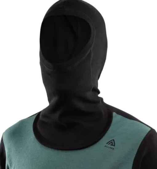 Aclima WarmWool merinohuppari, North Atlantic/Jet Black/Red Clay Online