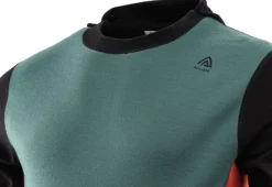 Aclima WarmWool merinohuppari, North Atlantic/Jet Black/Red Clay Online