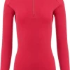 Aclima WarmWool Mockneck naisten kerrastopaita, Jester Red Discount