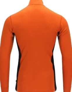 Aclima WarmWool Mockneck kerrastopaita, Gold Flame/Jet Black Online
