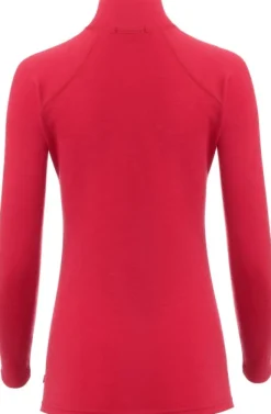 Aclima WarmWool Mockneck naisten kerrastopaita, Jester Red Discount