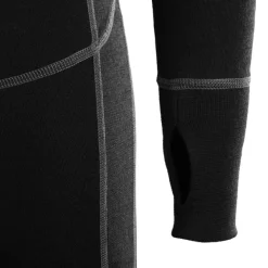 WarmWool Overall juniorin merinovillahaalari, musta-Aclima Outlet