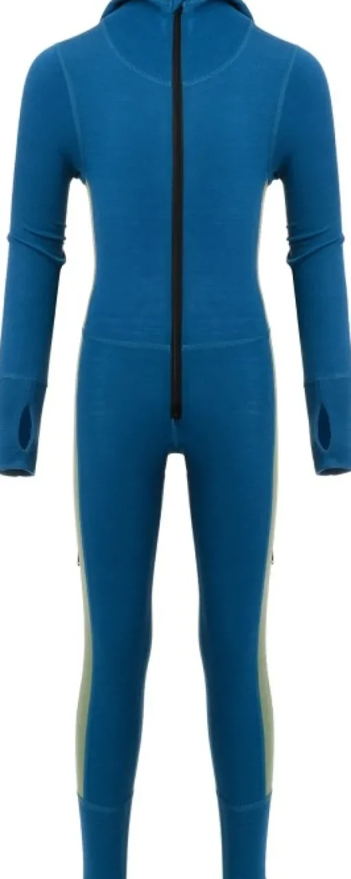WarmWool Overall Kids lasten villahaalari, Corsair/Dill-Aclima Hot
